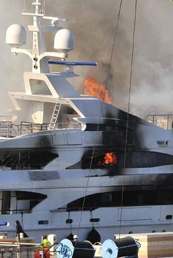 Image for article Fire at Benetti: Official yard statement